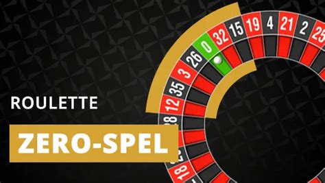 zero spel roulette|Wat is het zero.